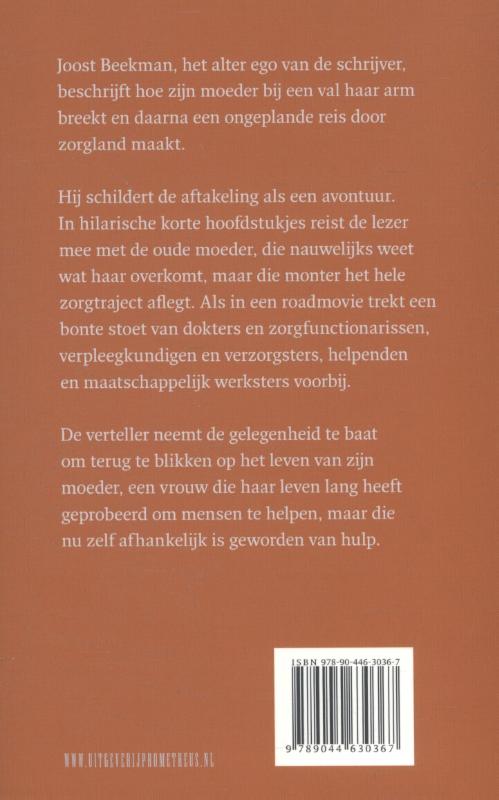 Achterkant van De val van mijn moeder