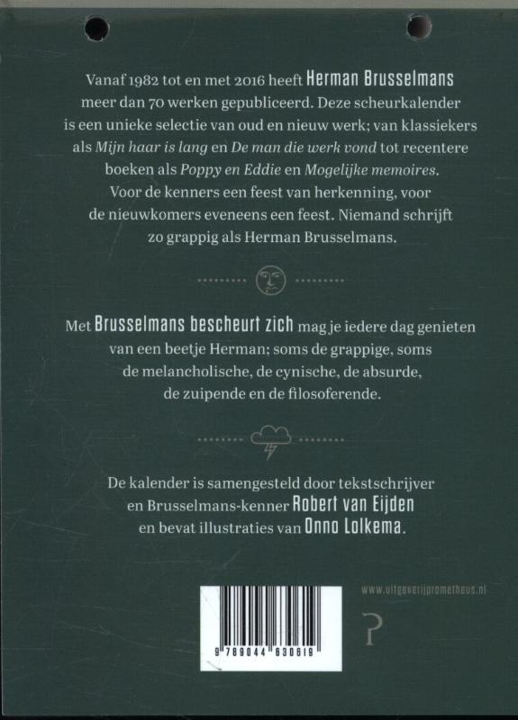 Achterkant van 2017