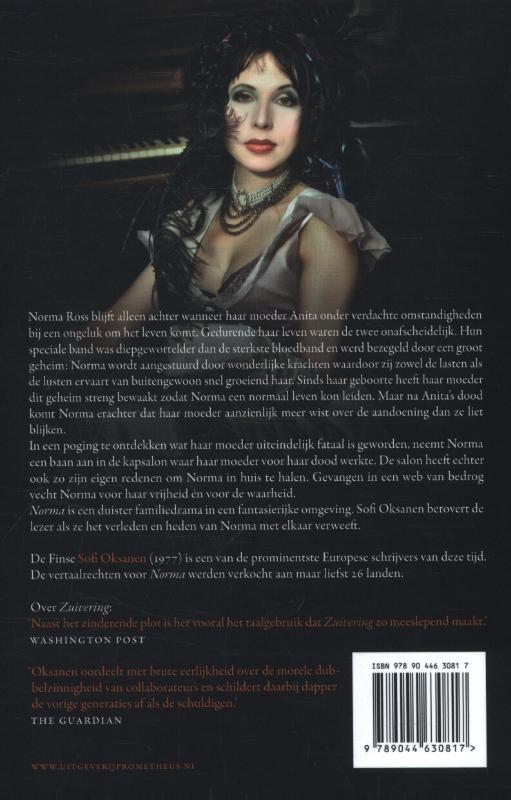 Achterkant van Norma