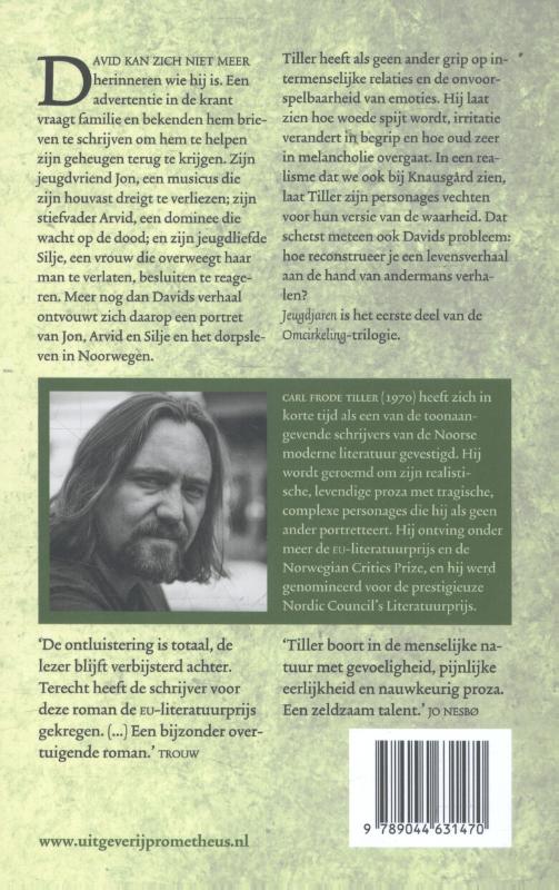 Achterkant van Jeugdjaren