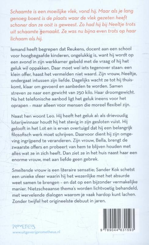 Achterkant van Smeltende vrouw