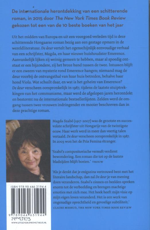 Achterkant van De deur