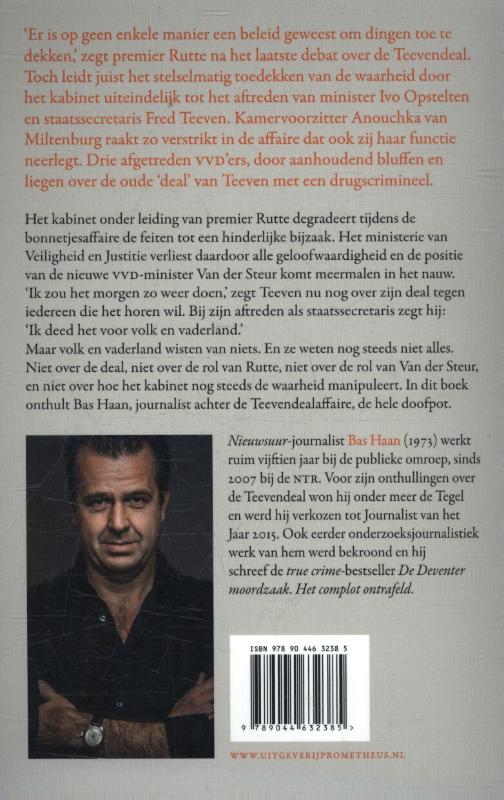 Achterkant van De rekening voor Rutte