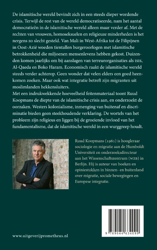 Achterkant van Het vervallen huis van de islam