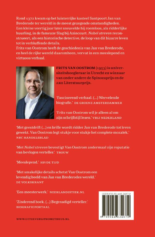 Achterkant van Nobel streven