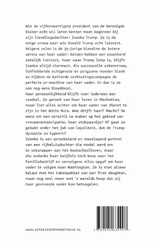 Achterkant van Ivanka