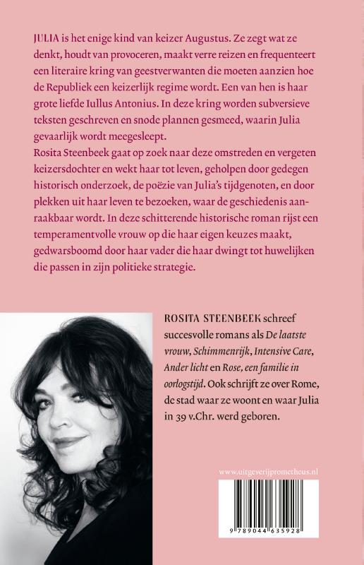 Achterkant van Julia