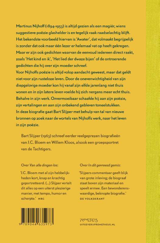 Achterkant van Elk woord ging ademhalen