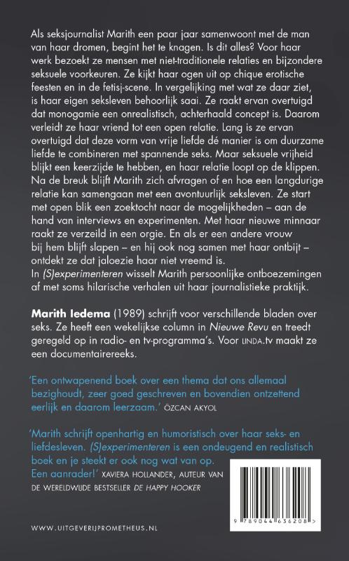 Achterkant van (S)experimenteren