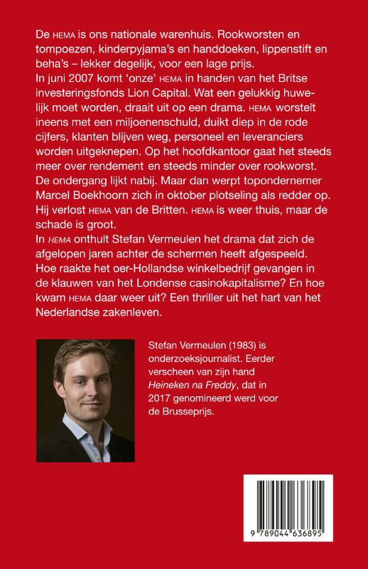 Achterkant van Hema