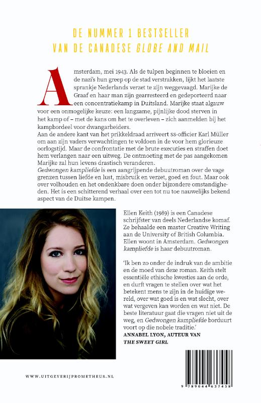Achterkant van Gedwongen kampliefde