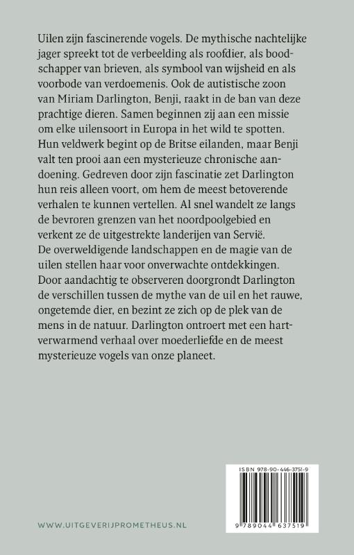 Achterkant van De magie van uilen