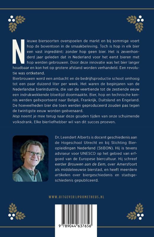 Achterkant van Hop
