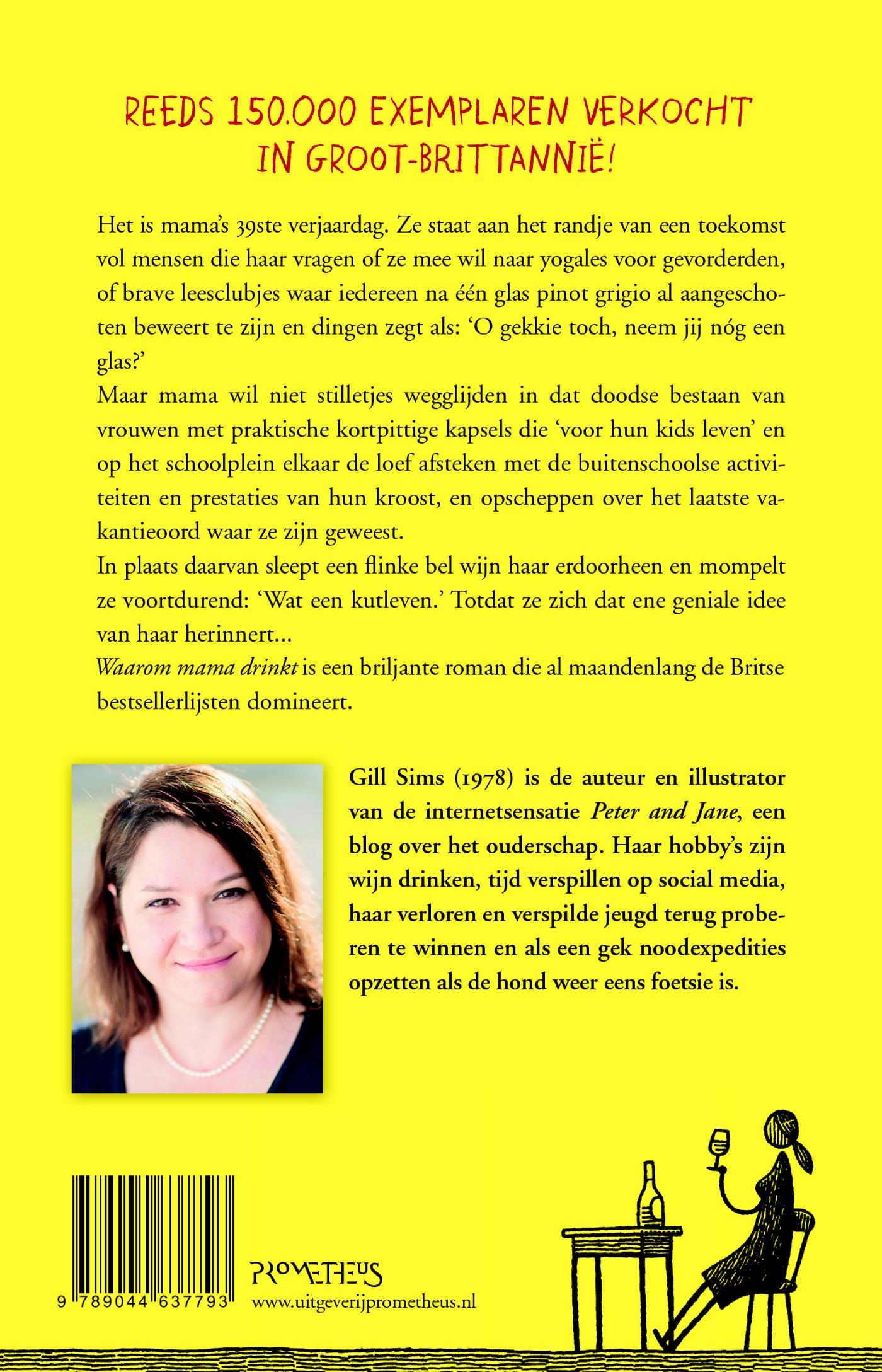 Achterkant van Waarom mama drinkt