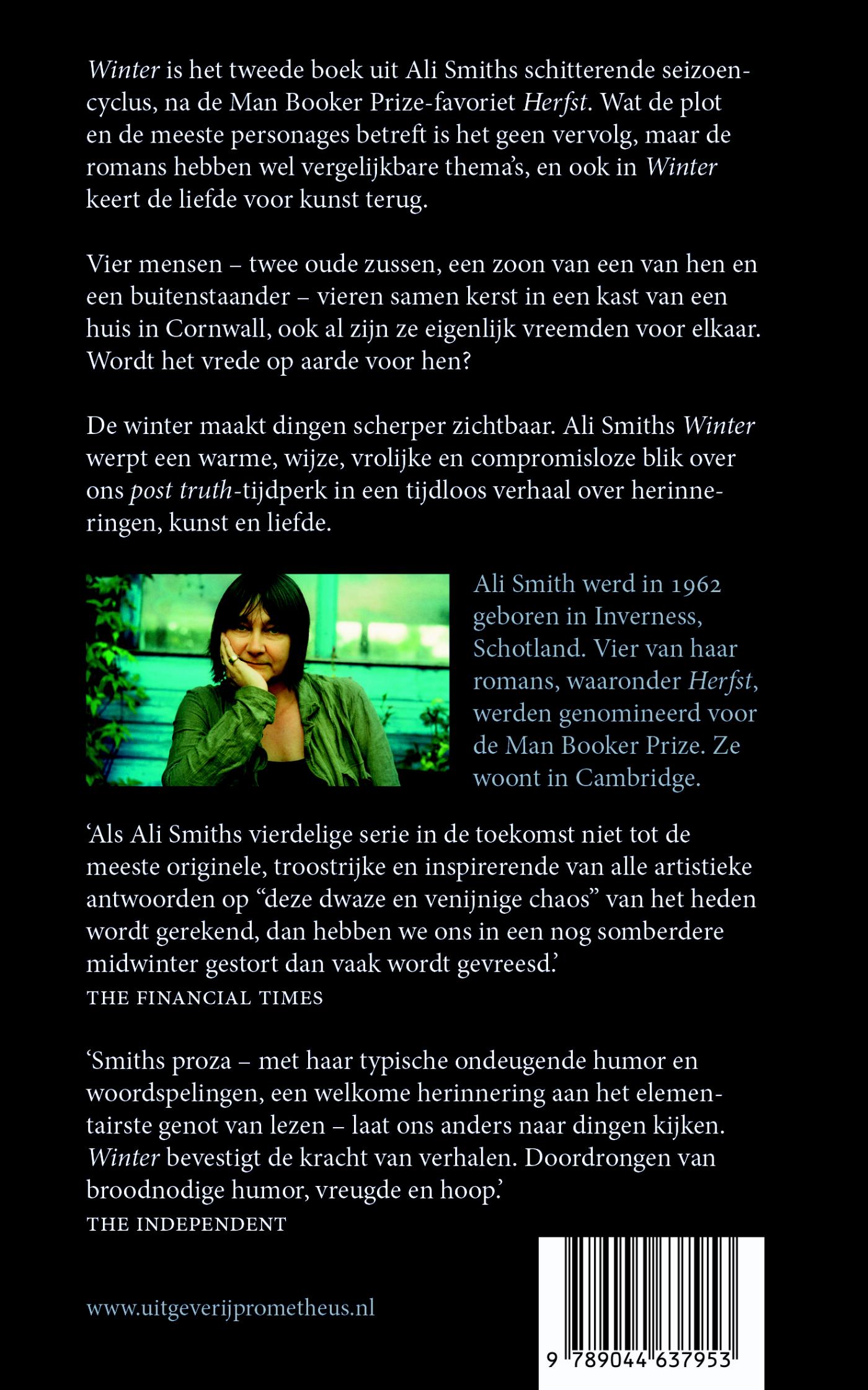 Achterkant van Winter