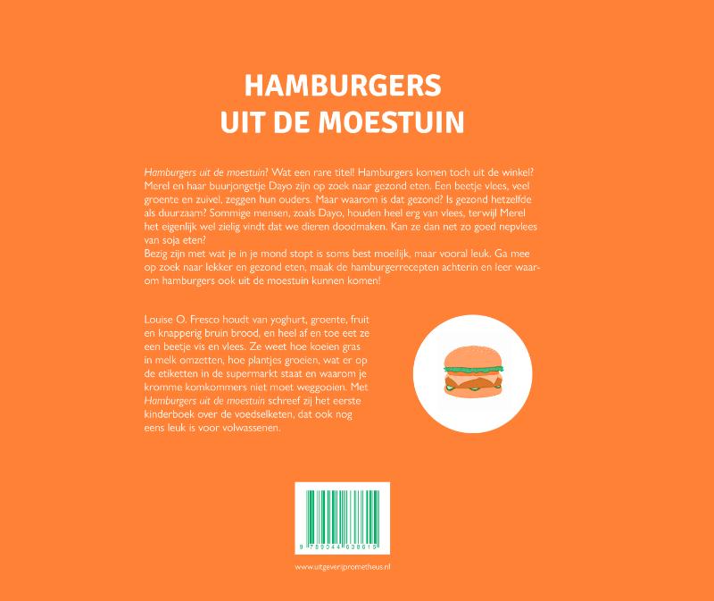 Achterkant van Hamburgers uit de moestuin
