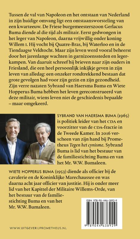 Achterkant van Gerlacus Buma