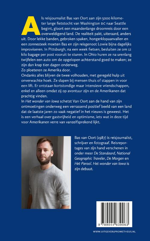 Achterkant van Het wonder van Iowa