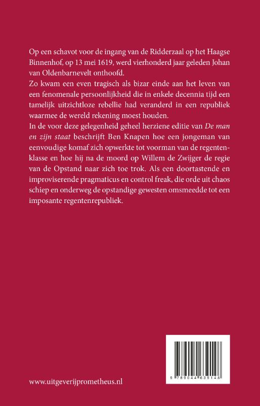 Achterkant van De man en zijn staat