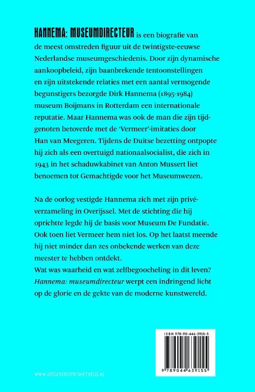 Achterkant van Hannema museumdirecteur