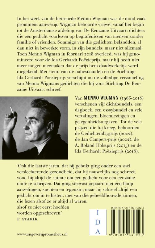 Achterkant van Ik weet niet goed tot wie ik spreek