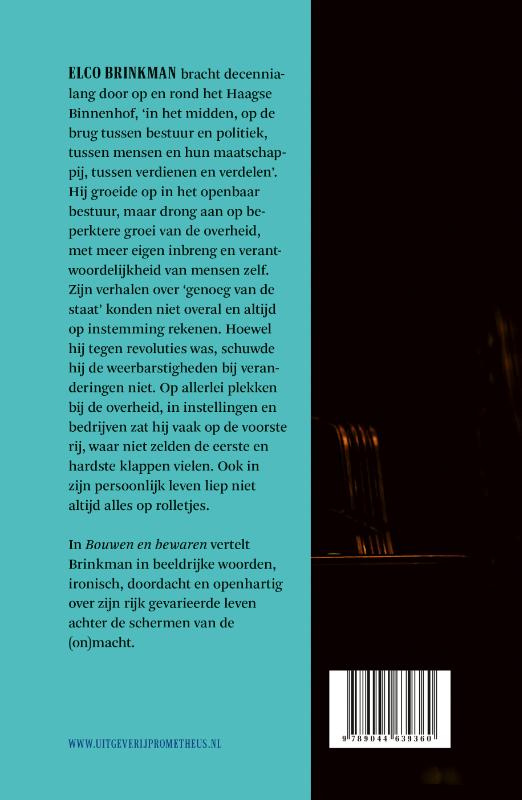 Achterkant van Bouwen en bewaren