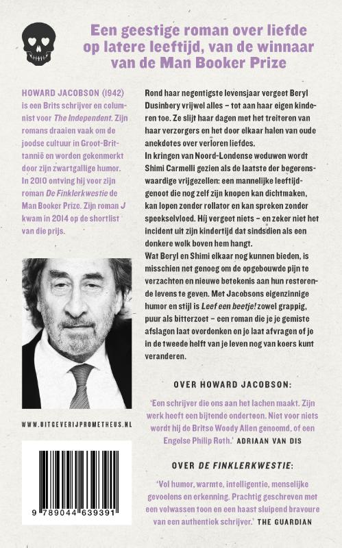 Achterkant van Leef een beetje!