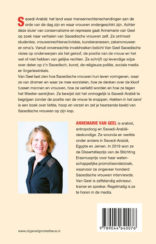 Achterkant van Hakken in het zand