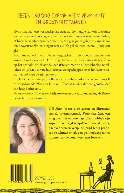 Achterkant van Waarom mama drinkt