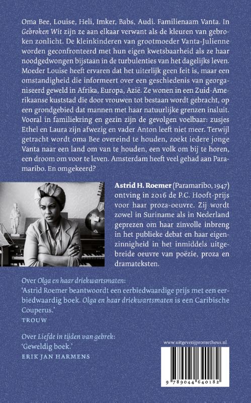 Achterkant van Gebroken Wit
