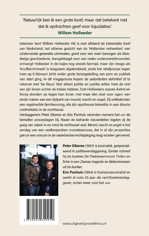 Achterkant van Moord, macht en angst