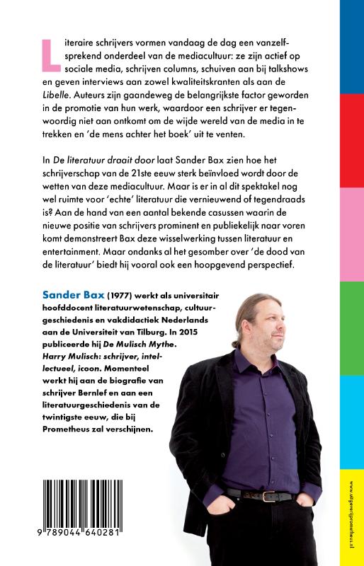 Achterkant van De literatuur draait door