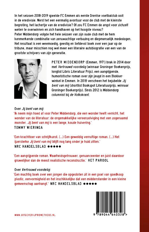 Achterkant van De dood en de gladiolen