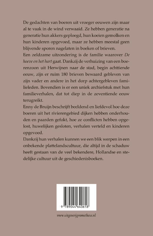 Achterkant van De hoeve en het hart