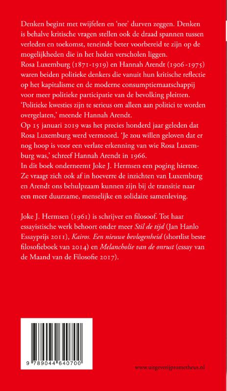Achterkant van Het tij keren
