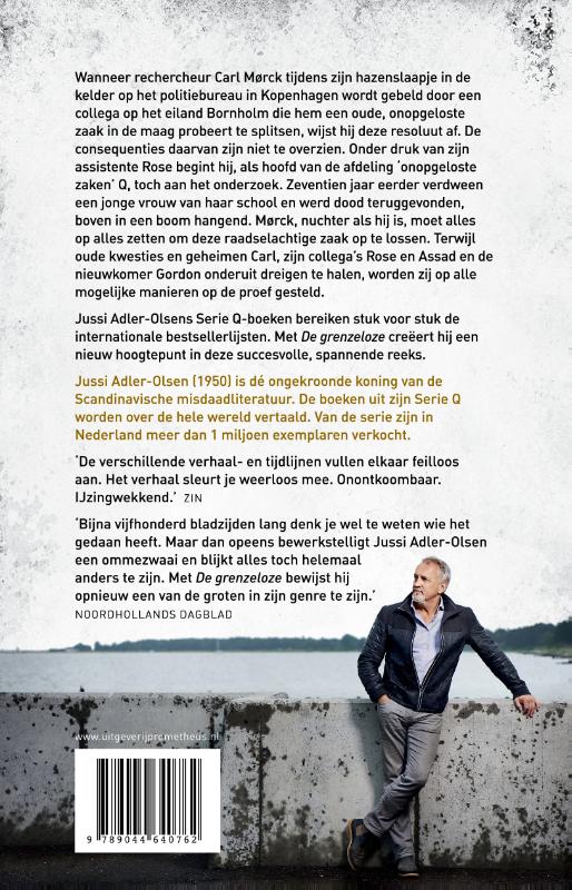 Achterkant van De grenzeloze