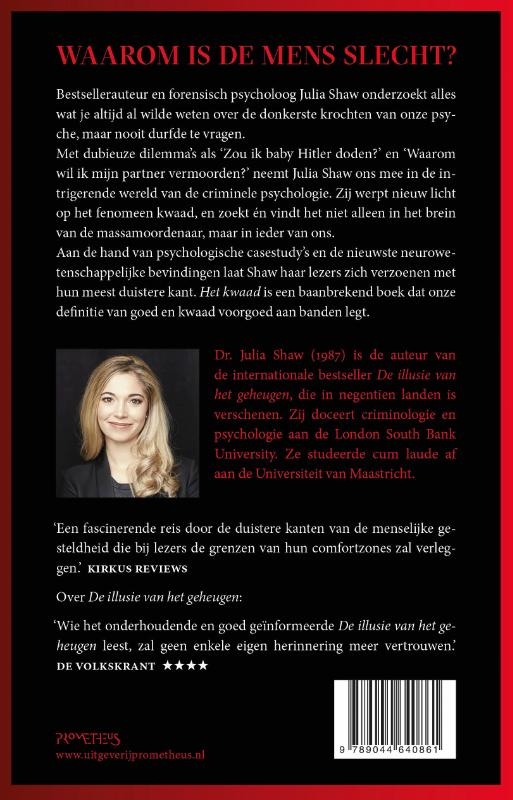 Achterkant van Het kwaad