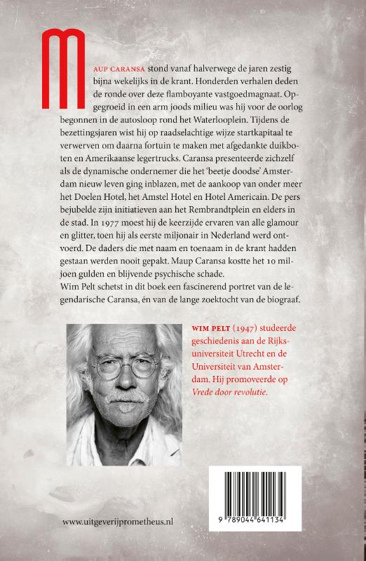 Achterkant van Maup Caransa