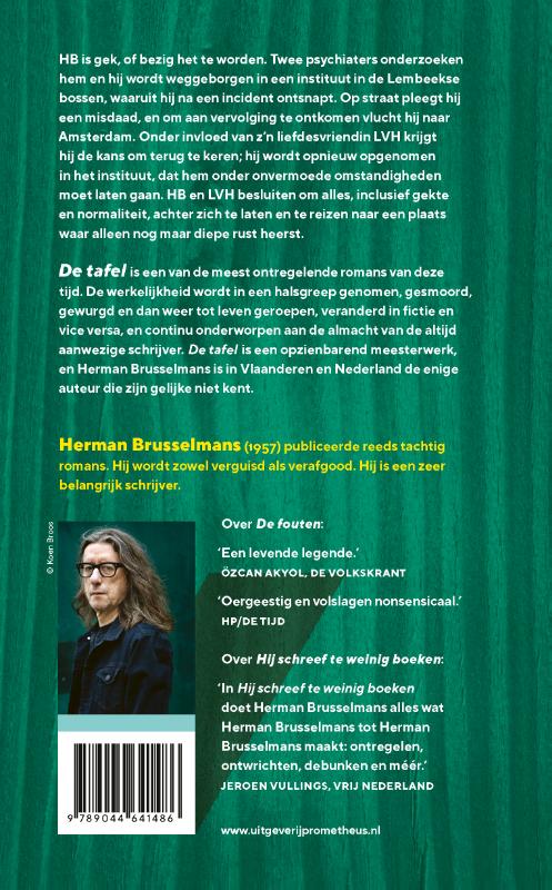 Achterkant van De tafel