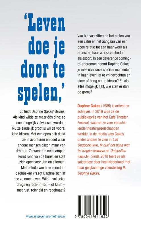 Achterkant van Ik Daphne Gakes