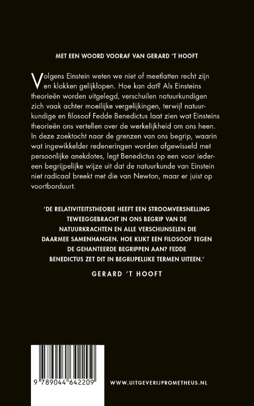 Achterkant van Op zoek naar de grenzen van de natuurkunde