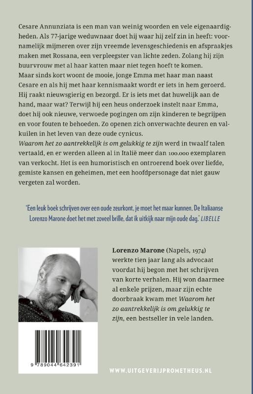 Achterkant van Waarom het zo aantrekkelijk is om gelukkig te zijn