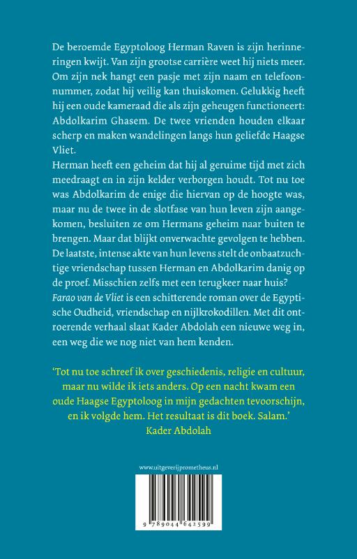 Achterkant van Farao van de Vliet