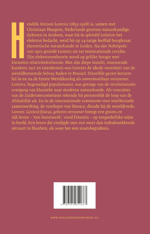 Achterkant van Lorentz
