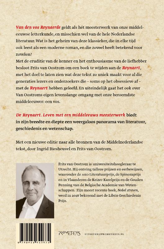 Achterkant van De Reynaert