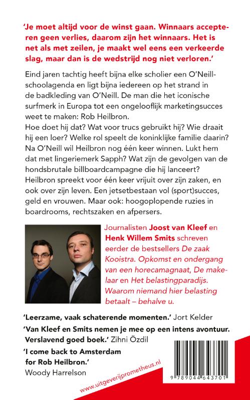 Achterkant van Winnen!