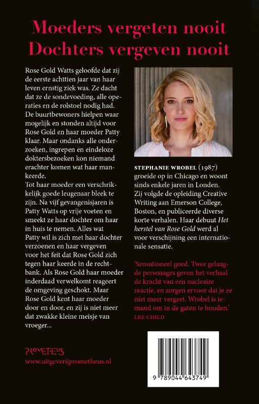 Achterkant van Het herstel van Rose Gold