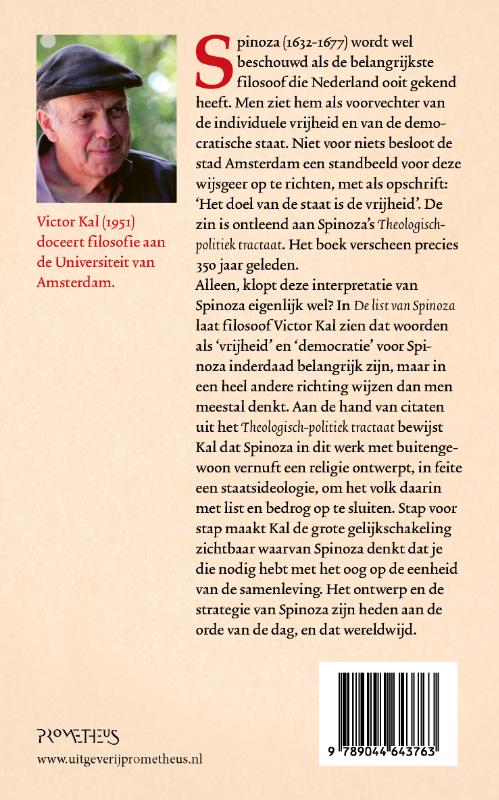 Achterkant van De list van Spinoza