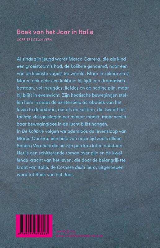 Achterkant van De kolibrie