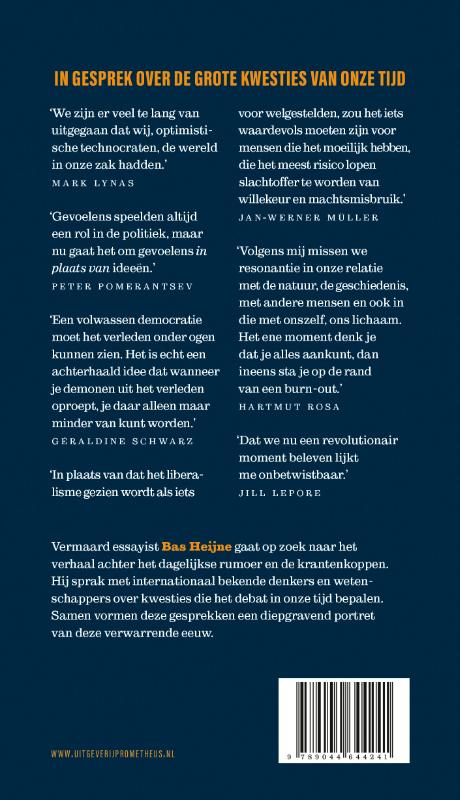 Achterkant van Leugen & waarheid